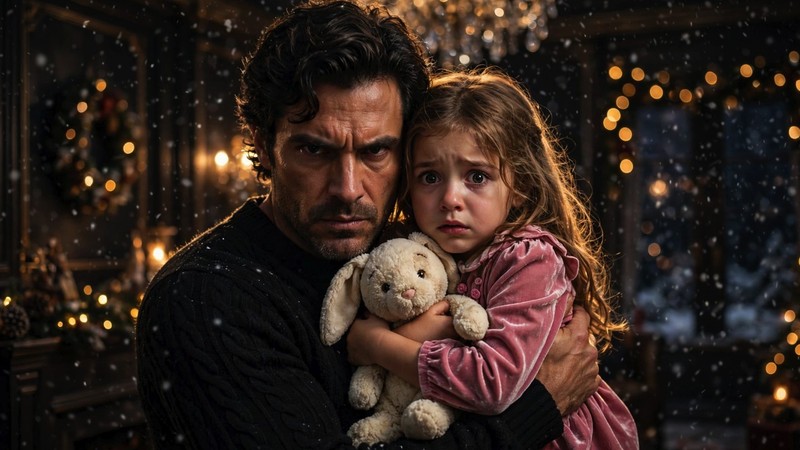 He found bruises on his daughter at Christmas dinner… WHO did it?!