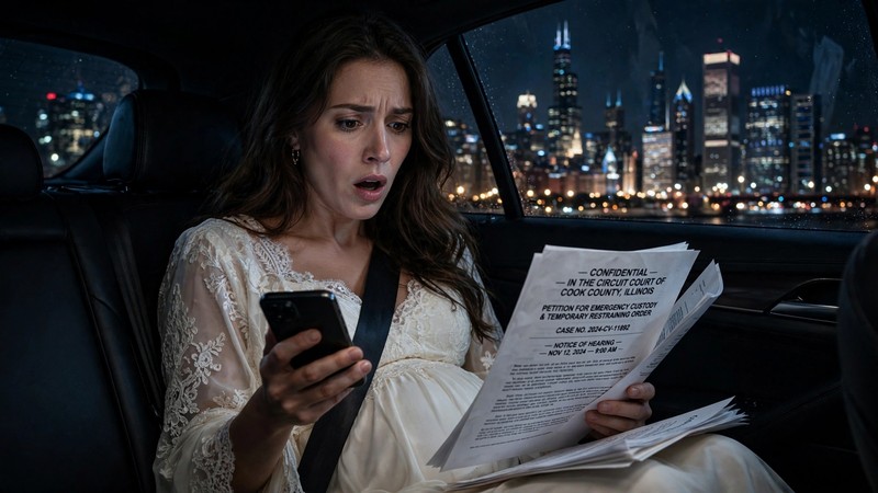 In the car, she finds Grant's signed settlement left out all his secret companies. What does it mean?