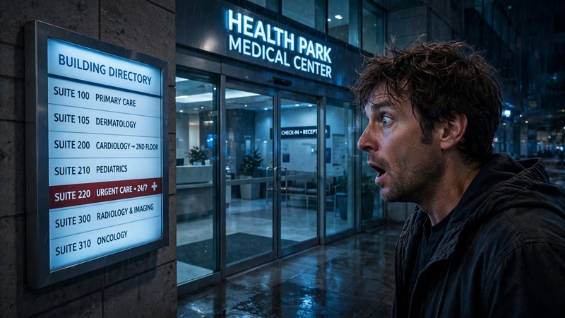 He reads the third-floor listing and everything changes. How should this story end?