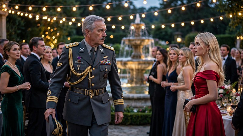 Colonel Graves walks toward Claire in front of everyone. How should this story end?