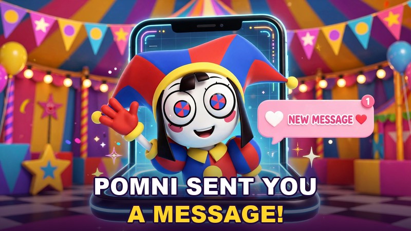 Pomni Sent You a Message! Answer 5 Questions to Read It