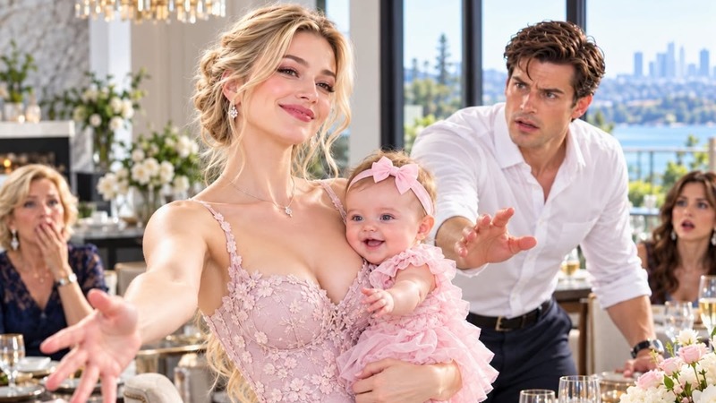 She Went Live With the Baby at Family Lunch… Then Everything Changed!