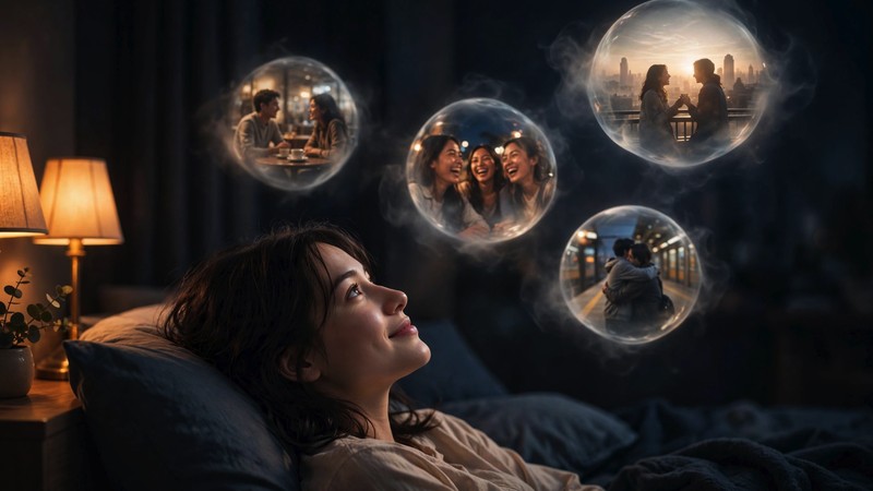 Which memory plays in your head the most when you can't sleep?